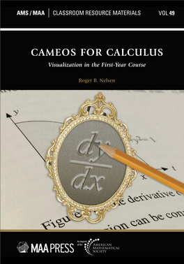 CAMEOS for CALCULUS CAMEOS for CALCULUS Visualization in the First-Year Course