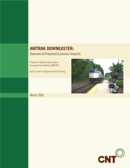 AMTRAK DOWNEASTER: Overview of Projected Economic Impacts