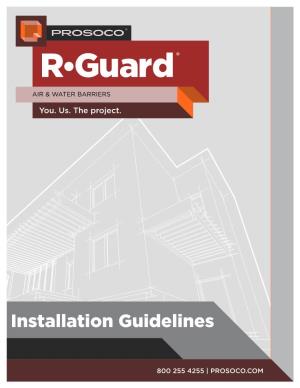 R-Guard Installation Guidelines Booklet