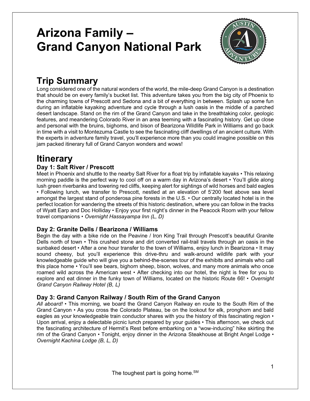 Arizona Family – Grand Canyon National Park