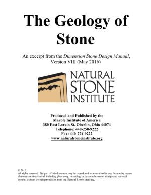 Geology of Stone