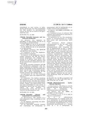 21 CFR Ch. I (4–1–11 Edition) § 522.842