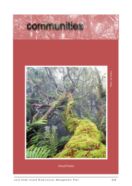 Lord Howe Island Biodiversity Management Plan 229