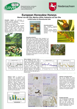 Niedersachsen European Honeydew Honeys