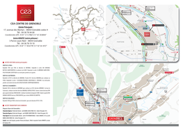 Plan D'accès Au CEA/Grenoble