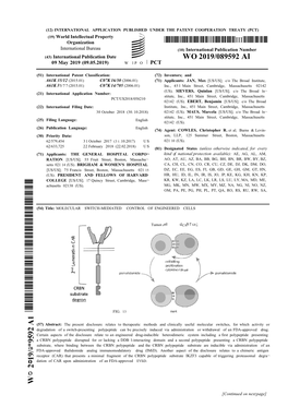 WO 2019/089592 Al 09 May 2019 (09.05.2019) W 1 P O PCT