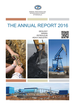 The Annual Report 2016Of Mongolia