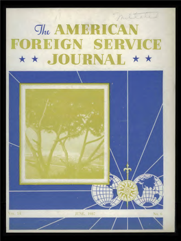 The Foreign Service Journal, June 1937