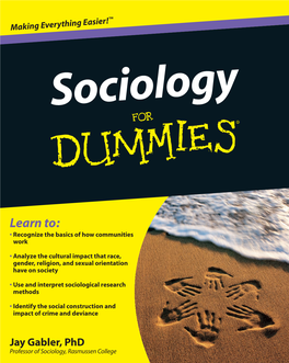 Sociology for Dummies