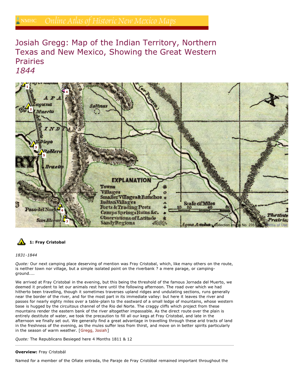 Atlas of Historic NM Maps Online at Atlas.Nmhum.Org
