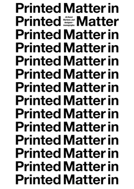 Printed Matter in Printed Matter Printed Matter in Printed Matter in Printed Matter in Printed Matter in Printed Matter in Pr