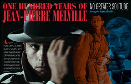 One Hundred Years of Jean-Pierre Melville