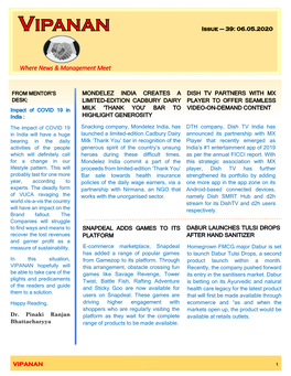 Newsletter by Marketing Club Issue