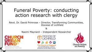Funeral Poverty: Conducting Action Research with Clergy