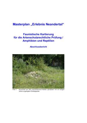 Masterplan „Erlebnis Neandertal“