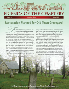 Restoration Planned for Old Town Graveyard
