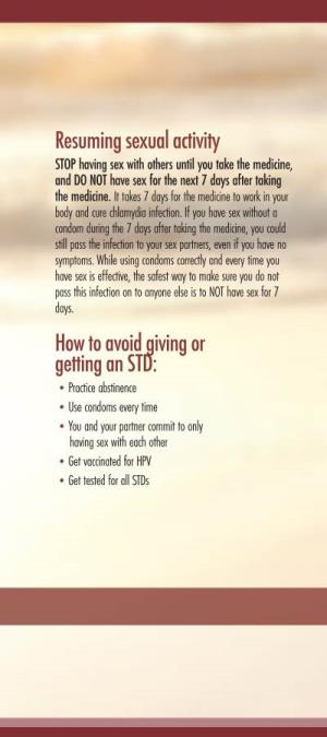 Resuming Sexual Activity How to Avoid Giving Or Getting an STD