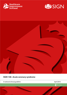 SIGN 148 • Acute Coronary Syndrome
