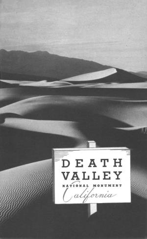 Death Valley National Monument