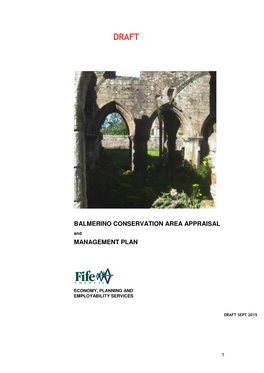 Balmerino Conservation Area Appraisal Management Plan