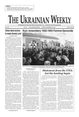 The Ukrainian Weekly 2003, No.48