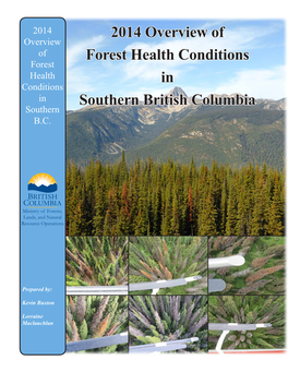 2014 Overview of Forest Health Conditions in Southern British