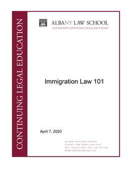 Immigration Law 101