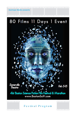 SF41 Boston Science Fiction Film Festival Program