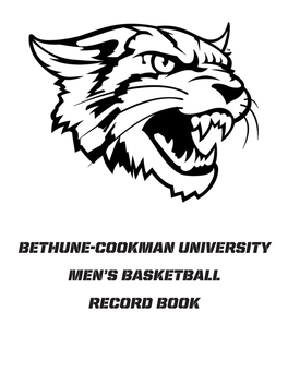 Bethune-Cookman University Men's Basketball Record Book