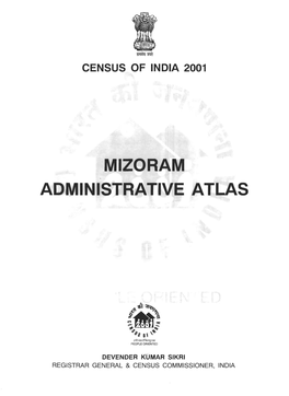 Administrative Atlas, Series-16, Mizoram