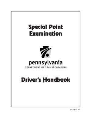 Special Point Examination Driver's Handbook