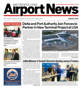 Delta and Port Authority Join Forces to Partner in New Terminal Project at LGA