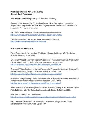 Bibliography-Resources