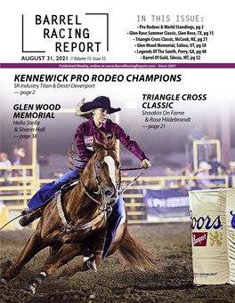 Kennewick Pro Rodeo Champions