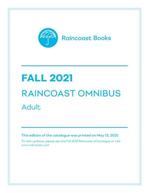Fall 2021 Adult OMNIBUS