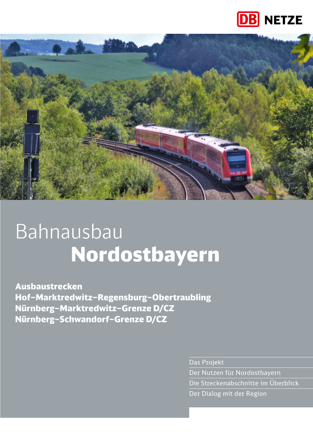 Bahnausbau Nordostbayern