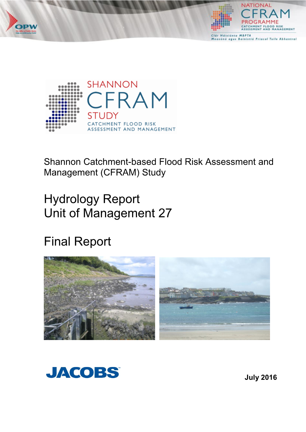 Hydrology Report Unit of Management 27 Final Report