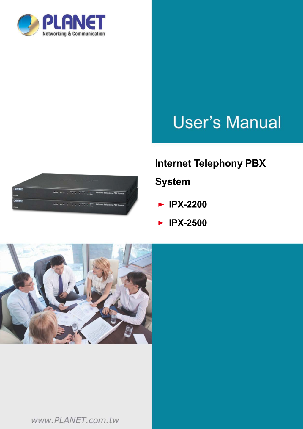 Internet Telephony PBX System IPX-2200/IPX-2500