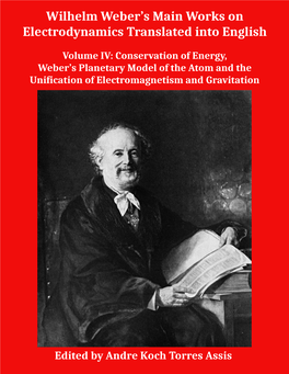 Wilhelm Weber's Main Works on Electrodynamics Translated Into
