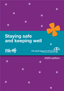 Staying Safe and Keeping Well Booklet