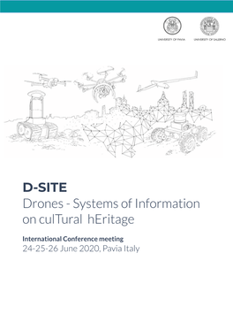 D-SITE Drones - Systems of Information on Cultural Heritage