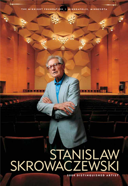 Stanislaw Skrowaczewski 2004 Distinguished Artist
