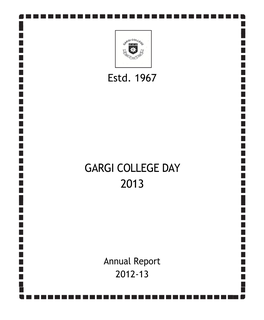 Gargi College Day 2013