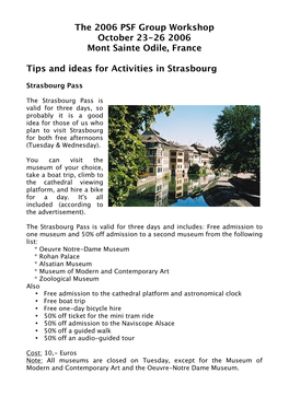 Strasbourg Guide