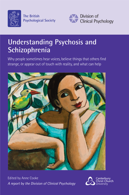Understanding Psychosis and Schizophrenia