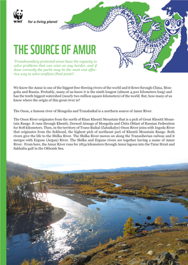 The Source of Amur