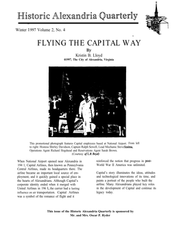 Flying the Capital Way