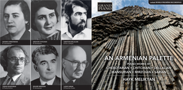 An Armenian Palette Piano Works by Chebotarian • Chitchian • Dellalian Mansurian • Mirzoian • Sarian Hayk Melikyan