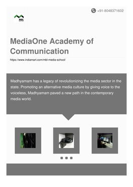 Mediaone Academy of Communication