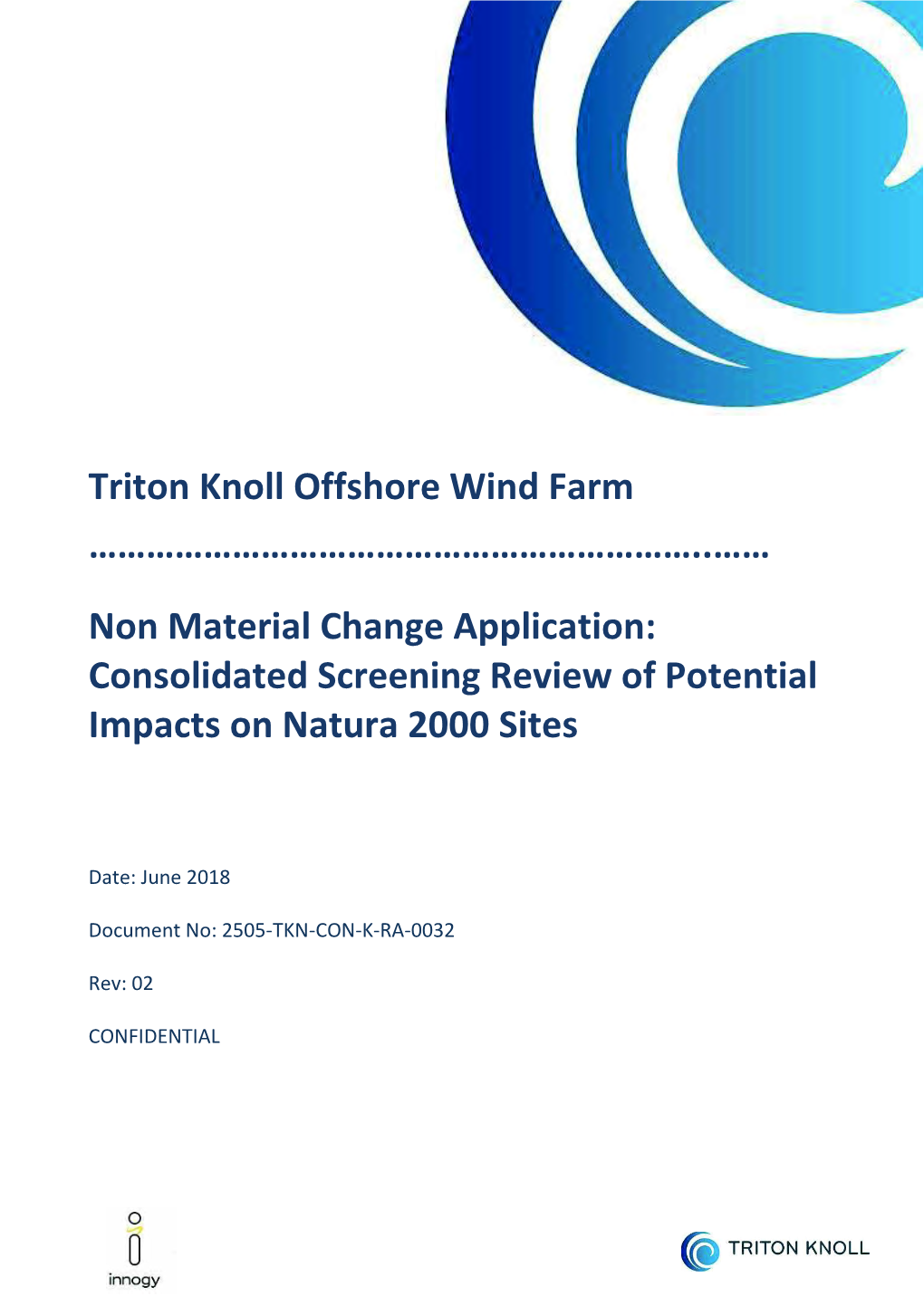 Triton Knoll Offshore Wind Farm ………………………………………………………..……